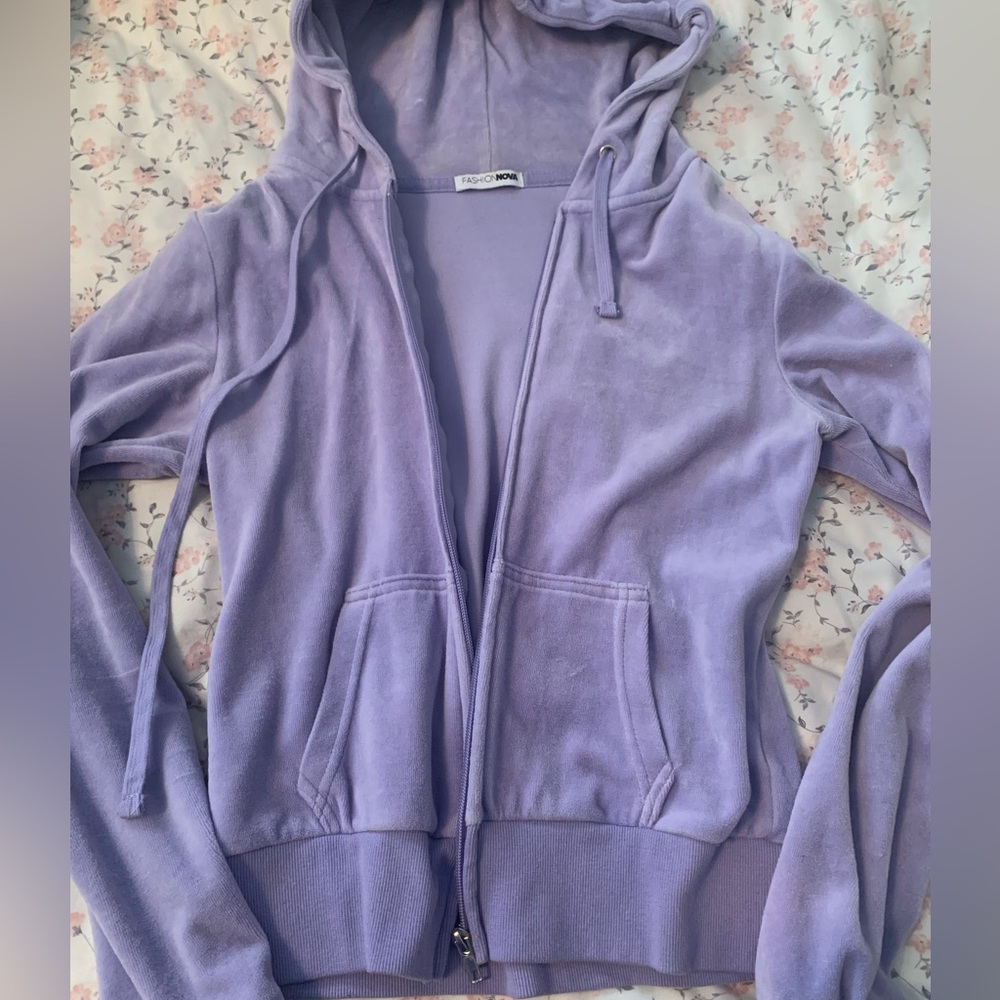 Fashion Nova velour jacket